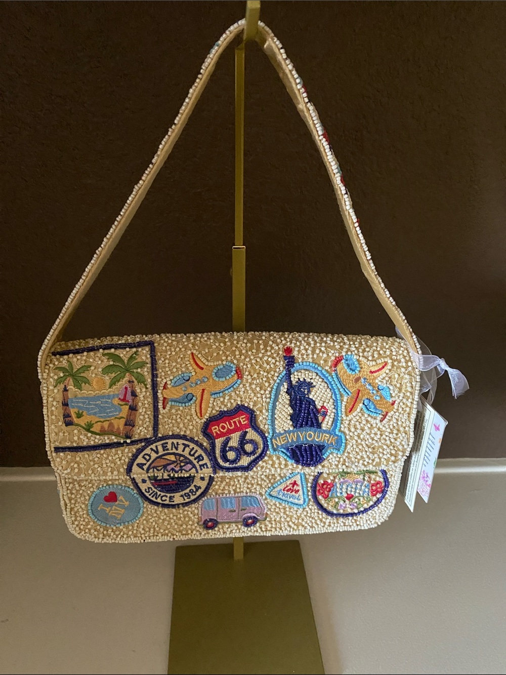 Viral TjMaxx Travel Beaded Bag | New York Route 66 Adventure